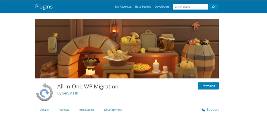 all in one wp migration plugin