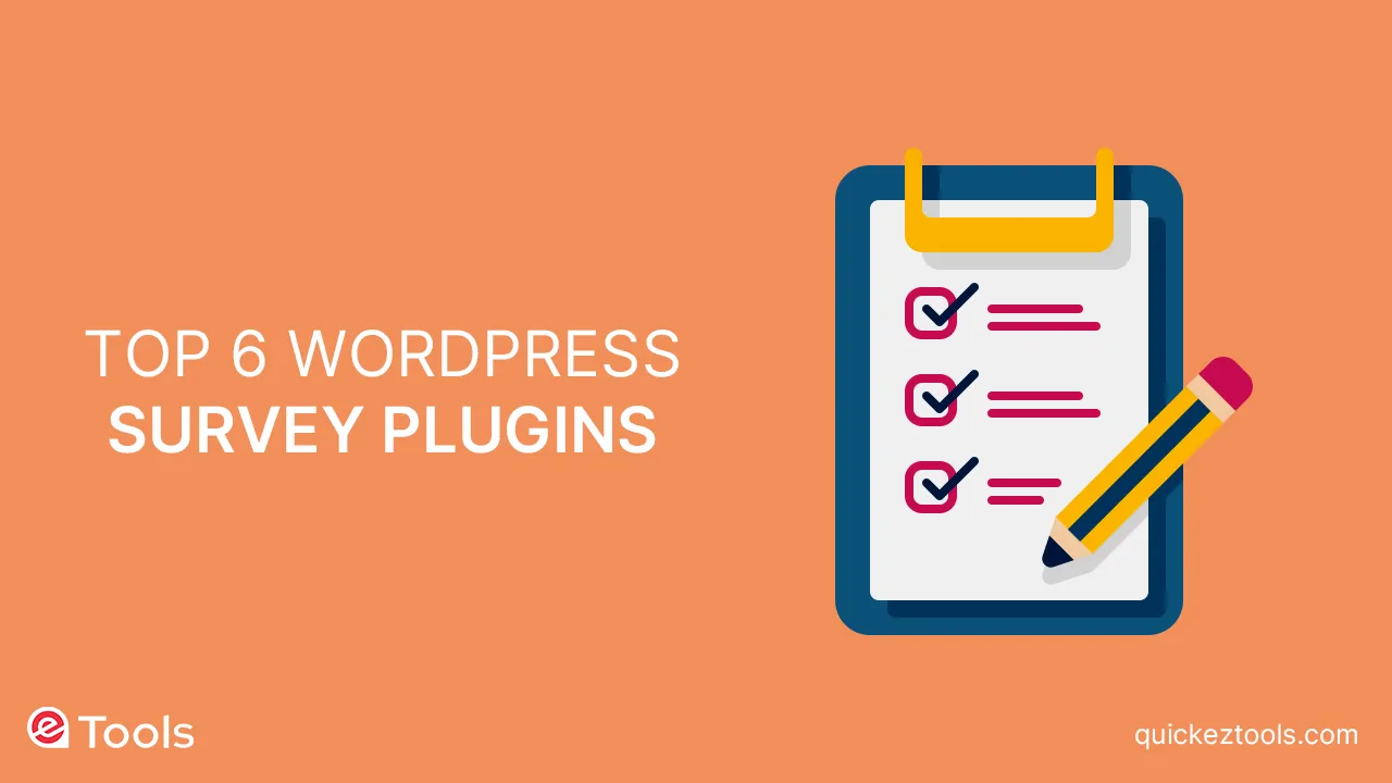 top 6 wordpress survey plugins