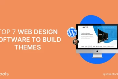 top 7 web design software to build themes