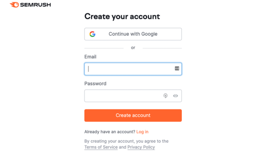 writing assistant semrush create your account